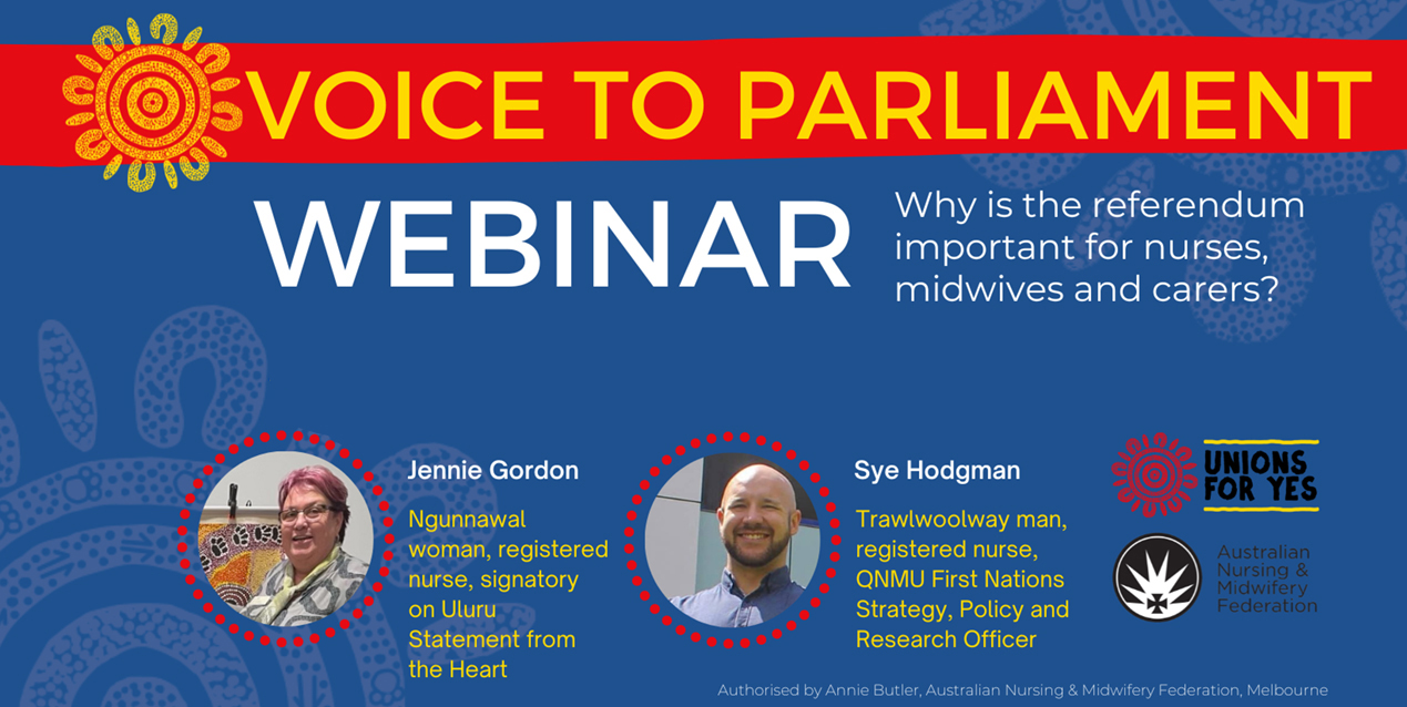 ANMF Voice To Parliament Webinar